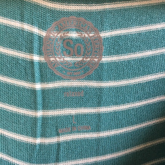 SO | brand new knotted relaxed tee - Picture 5 of 9